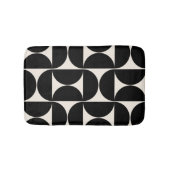Midden-eeuwse moderne patronen zwart en wit badmat (Voorkant)