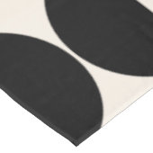 Midden-eeuwse moderne  patronen zwart en wit tafelkleed (Gekanteld)