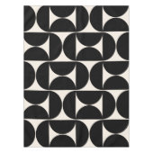 Midden-eeuwse moderne  patronen zwart en wit tafelkleed (Voorkant)