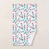 Midden-eeuwse moderne pijlen bad handdoek (Handdoek)