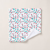 Midden-eeuwse moderne pijlen bad handdoek (Wasdoekje)