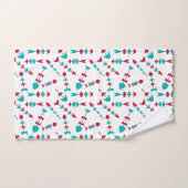 Midden-eeuwse moderne pijlen bad handdoek (Handdoek)