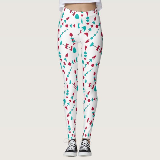 Midden-eeuwse moderne pijlen leggings (Voorkant)