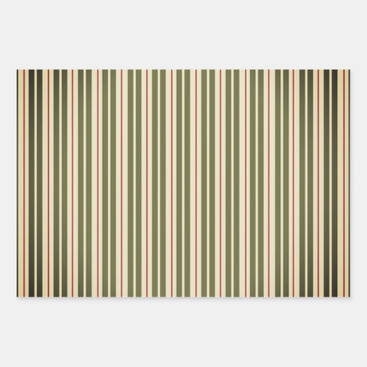 Midden-eeuwse moderne retro jaren 1950 kerst Vinta Inpakpapier Vel (Voorkant 3)