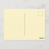 Midden-eeuwse moderne schilderkunst, diverse kleur briefkaart (Achterkant)