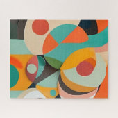 Midden-eeuwse moderne schilderkunst, diverse kleur legpuzzel (Horizontaal)