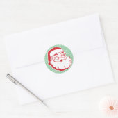 Midden-eeuwse moderne Sinterklaas Sticker (Envelop)