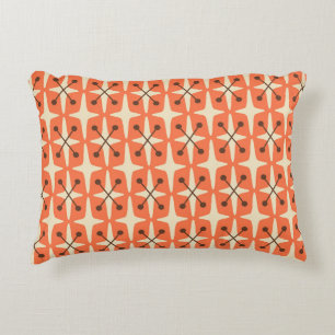Midden-eeuwse moderne Starburst Patroon Accent Kussen