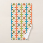 Midden-eeuwse moderne Starburst Patroon Bad Handdoek (Handdoek)