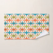 Midden-eeuwse moderne Starburst Patroon Bad Handdoek (Handdoek)
