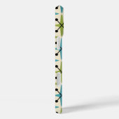 Midden-eeuwse moderne Starburst Patroon Case-Mate iPhone Case (Achterkant / Rechts)