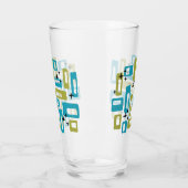 Midden-eeuwse moderne Starburst Patroon Glas (Links)