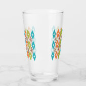 Midden-eeuwse moderne Starburst Patroon Glas (Links)