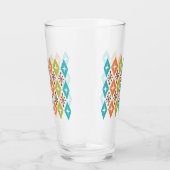 Midden-eeuwse moderne Starburst Patroon Glas (Rechts)