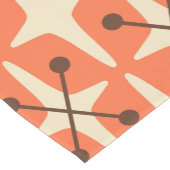 Midden-eeuwse moderne Starburst Patroon Korte Tafelloper (Hoek)