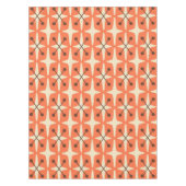 Midden-eeuwse moderne Starburst Patroon Tafelkleed (Voorkant)