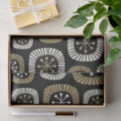 Midden-eeuwse moderne Starburst Patroon Tissuepapier (Geschenk)