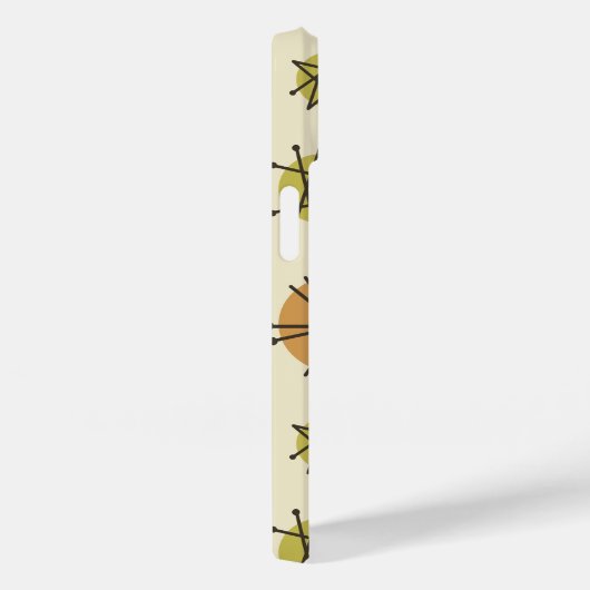 Midden-eeuwse moderne Starbursts veelkleurige Case-Mate iPhone Case (Achterkant / Rechts)