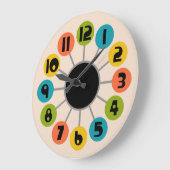 Midden-eeuwse moderne stijl grote klok (Hoek)