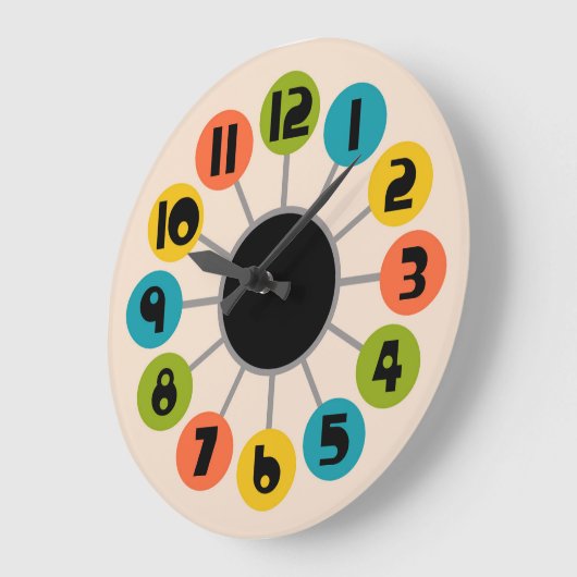 Midden-eeuwse moderne stijl grote klok (Hoek)