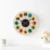 Midden-eeuwse moderne stijl grote klok (Huis)