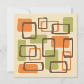 Midden-eeuwse moderne stijl kaart (Voorkant)