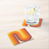 Midden-eeuwse moderne stijl kartonnen onderzetters (Insitu)