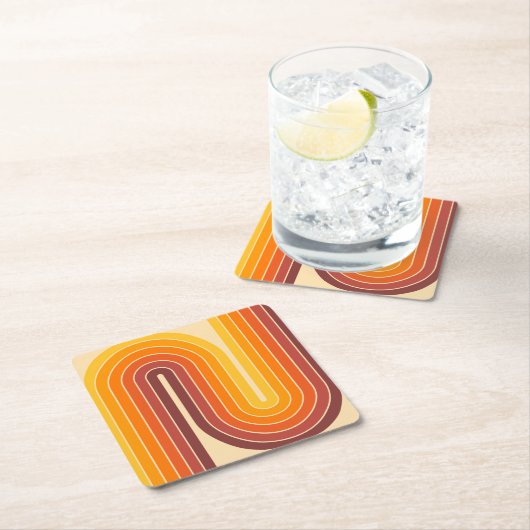 Midden-eeuwse moderne stijl kartonnen onderzetters (Insitu)