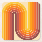 Midden-eeuwse moderne stijl kartonnen onderzetters (Voorkant)