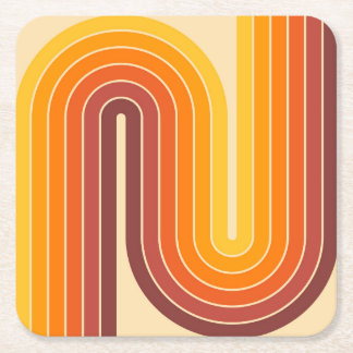 Midden-eeuwse moderne stijl kartonnen onderzetters