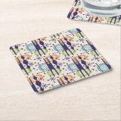 Midden-eeuwse moderne stijl kartonnen onderzetters (Schuin)