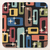 Midden-eeuwse moderne stijl kartonnen onderzetters (Voorkant)