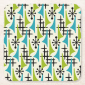 Midden-eeuwse moderne stijl kartonnen onderzetters (Voorkant)