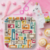 Midden-eeuwse moderne stijl papieren bordje (Feest)