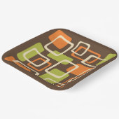 Midden-eeuwse moderne stijl papieren bordje (Gebogen)