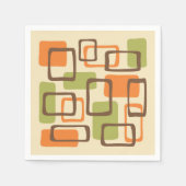 Midden-eeuwse moderne stijl servet (Voorkant)