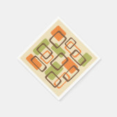 Midden-eeuwse moderne stijl servet (Hoek)