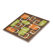 Midden-eeuwse moderne stijl tegeltje (Zijkant)