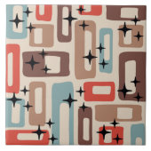 Midden-eeuwse moderne stijl tegeltje (Voorkant)