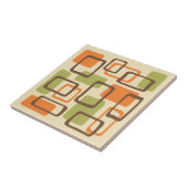 Midden-eeuwse moderne stijl tegeltje (Zijkant)