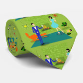 Midden-eeuwse moderne Stropdas (Opgerold)