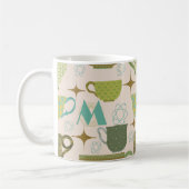 Midden-eeuwse moderne theekopje Monogram Mok (Links)