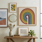 Midden-Eeuwse Moderne Trots Plein Perfect Poster