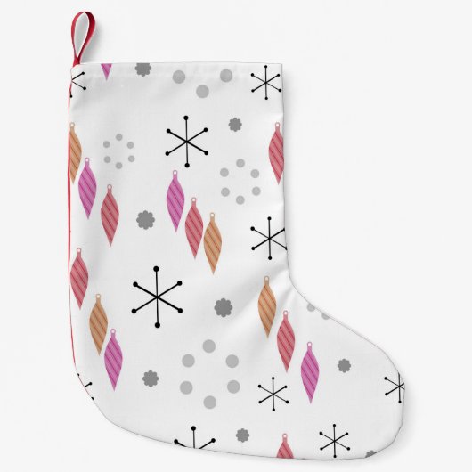 Midden-eeuwse moderne winter kleine kerstsok (Voorkant)