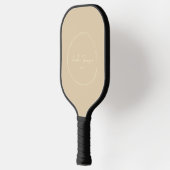 Midden-eeuwse moderne zandduin | Scriptnaam Pickleball Paddle (Links)