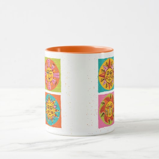 Midden-eeuwse moderne zon staat voor Mok (Midden)