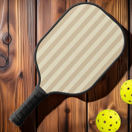 Midden-eeuwse polostreep zandduin pickleball paddle