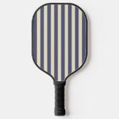Midden-eeuwse polostrepen Lavendel bries Pickleball Paddle (Voorkant)