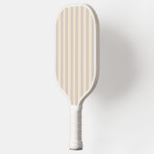 Midden-eeuwse polostrepen Lavendel Kus Pickleball Paddle (Links)