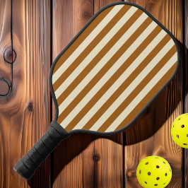 Midden-eeuwse polostrepen verbrande zand pickleball paddle
